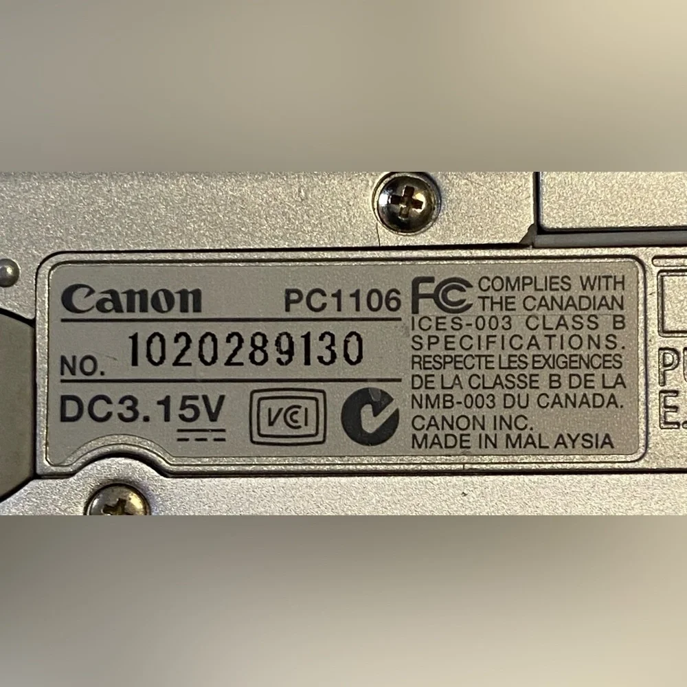 Canon PowerShot A520 Ai AF Digital Camera 4.0 Megapixel 4x Optical Zoom - Works - Picture 7 of 7